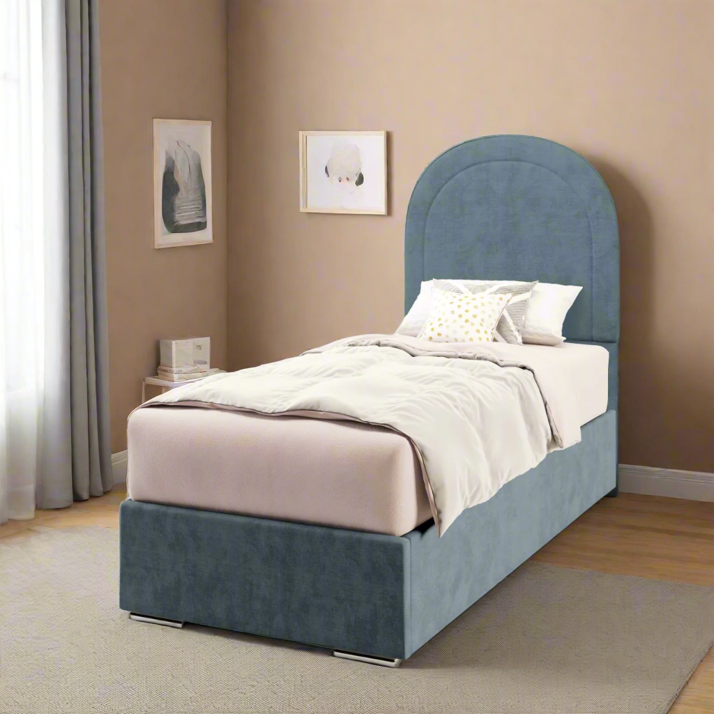 Arched Border Headboard Frame Bed