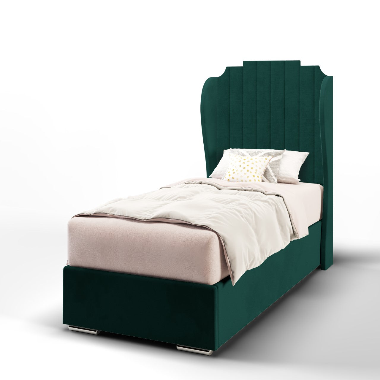 Art Deco Headboard Frame Bed
