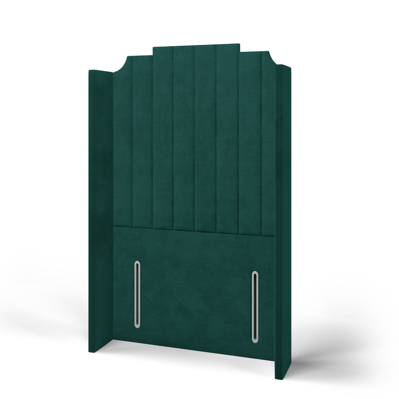 Art Deco Headboard Frame Bed & Footend