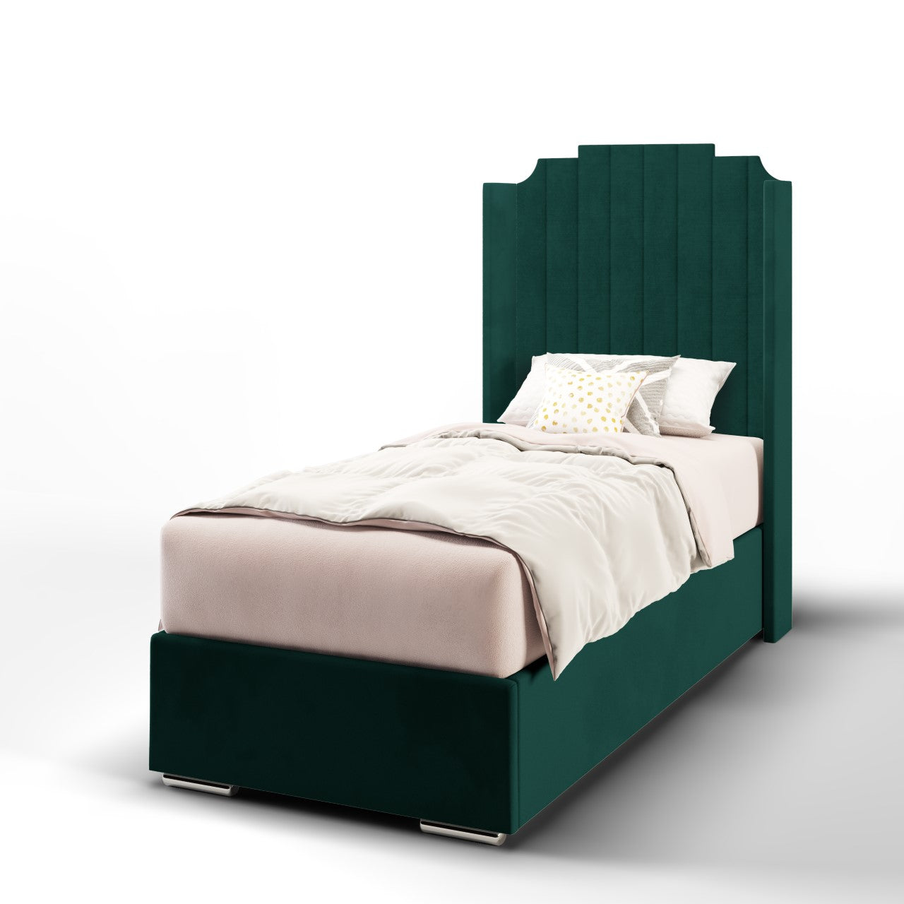 Art Deco Headboard Frame Bed