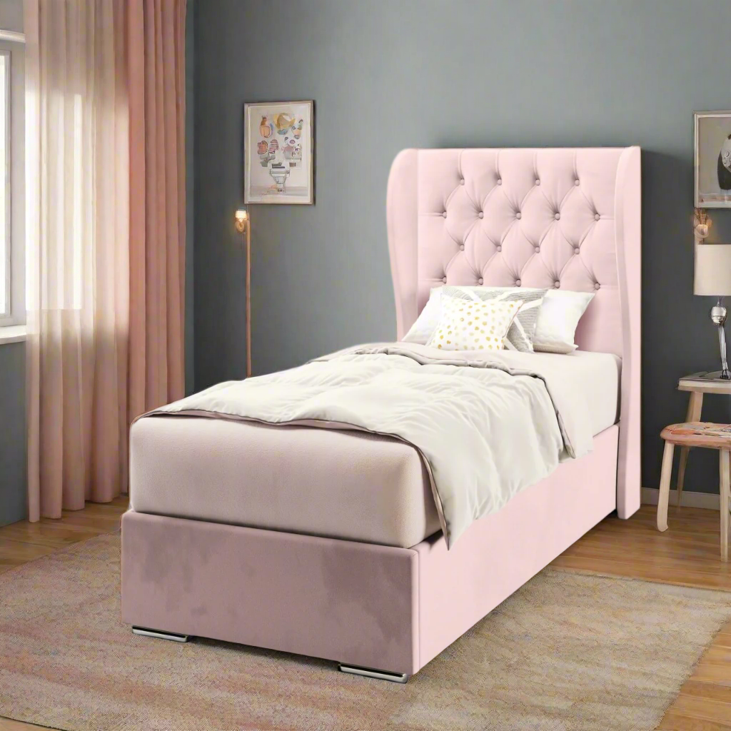 Chesterfield Headboard Frame Bed