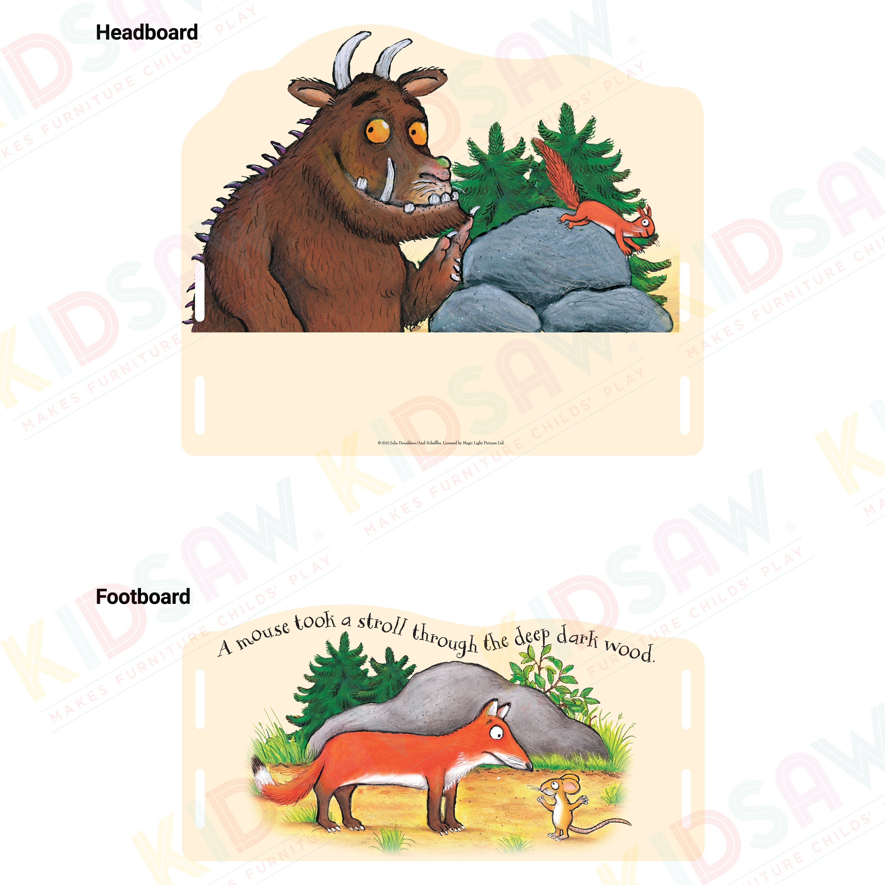 Gruffalo Toddler Bed & Furniture Bundle