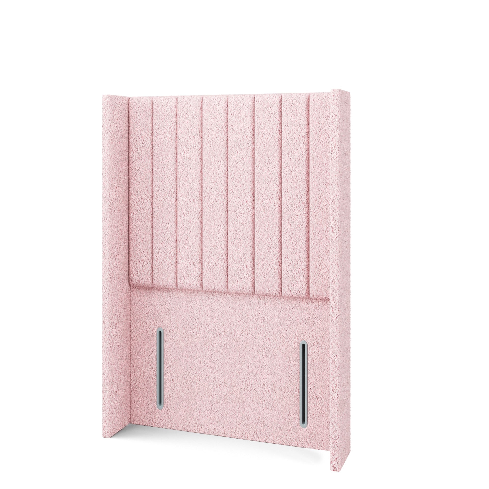 Vertical Panels Headboard Ottoman Storage Side Lift Bed & Footend