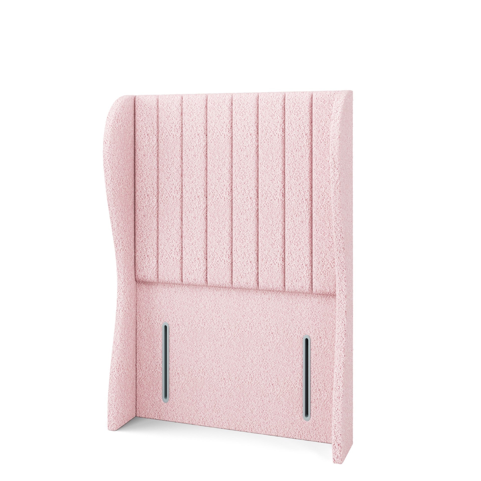 Vertical Panels Headboard Frame Bed & Footend