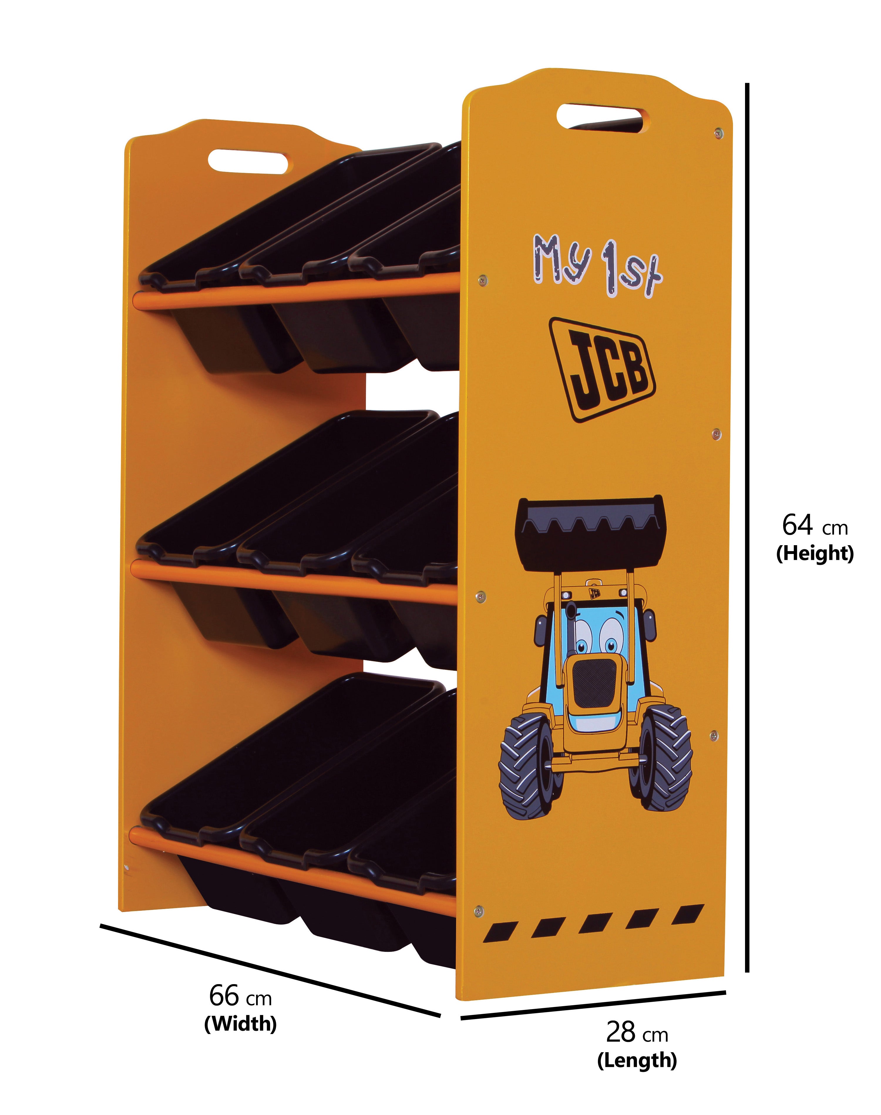 JCB Junior Toddler Bed & Furniture Bundle