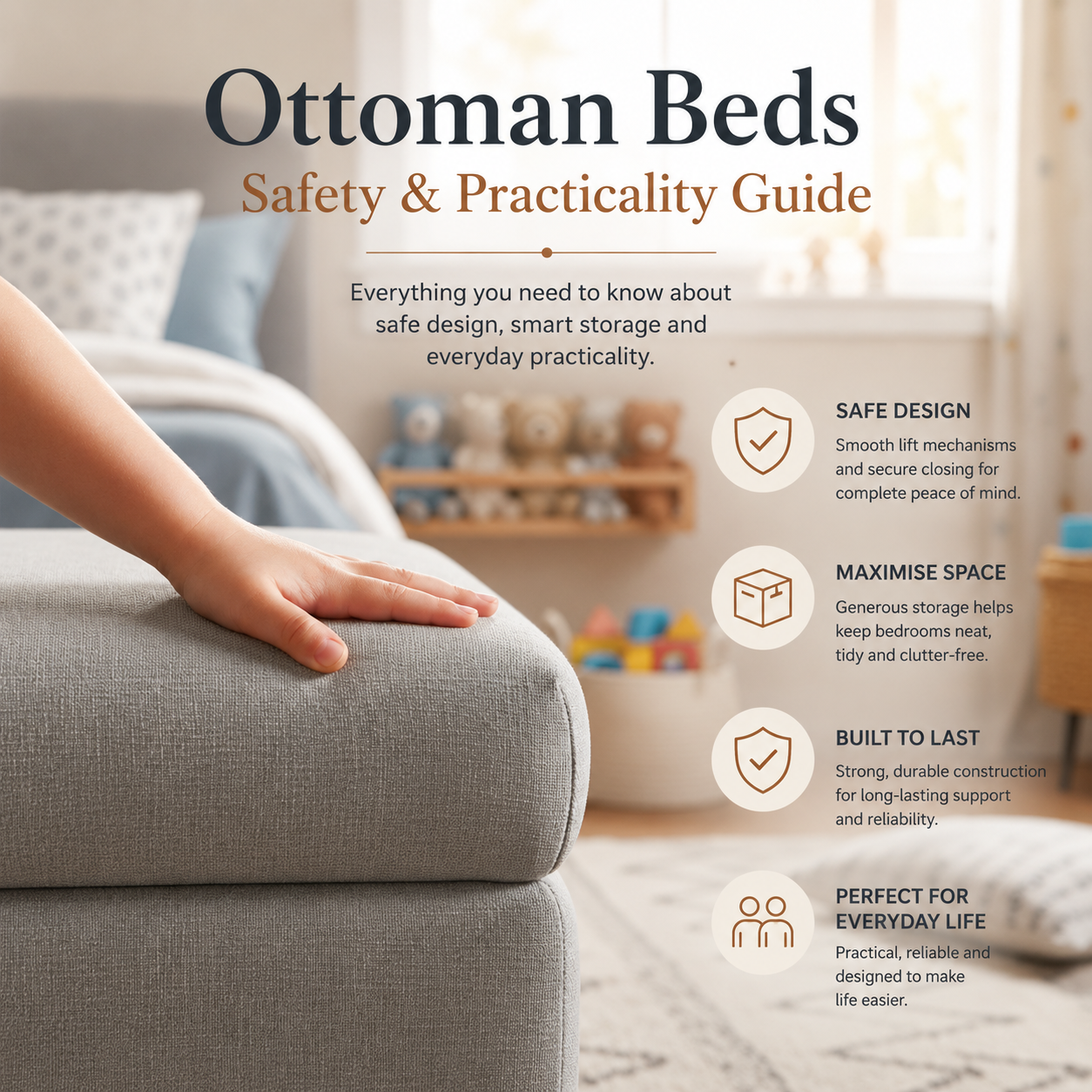 Ottoman Beds for Children — Safety & Practicality