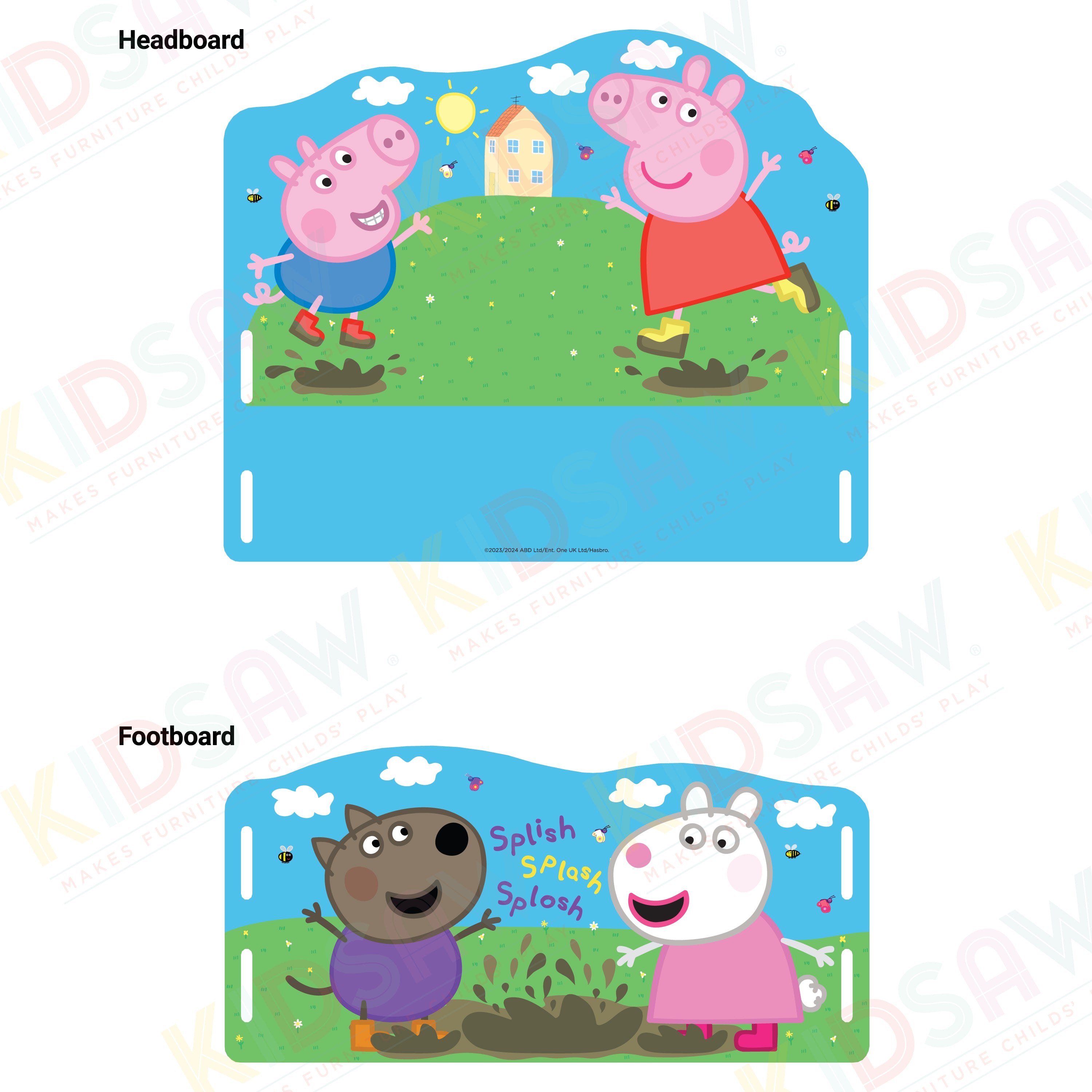 Peppa Pig Toddler Bed & Furniture Bundle
