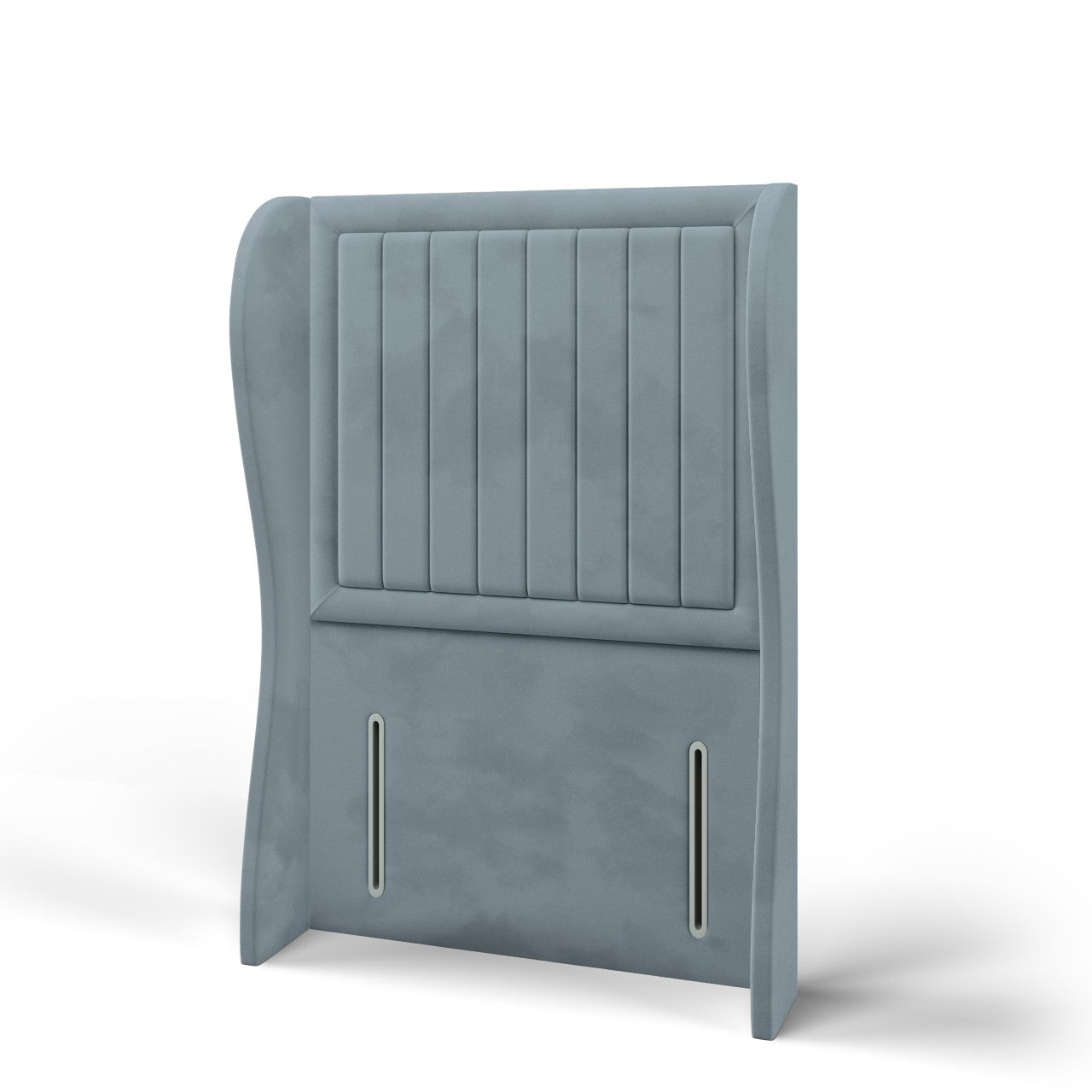 Vertical Panels Border Headboard Divan Bed