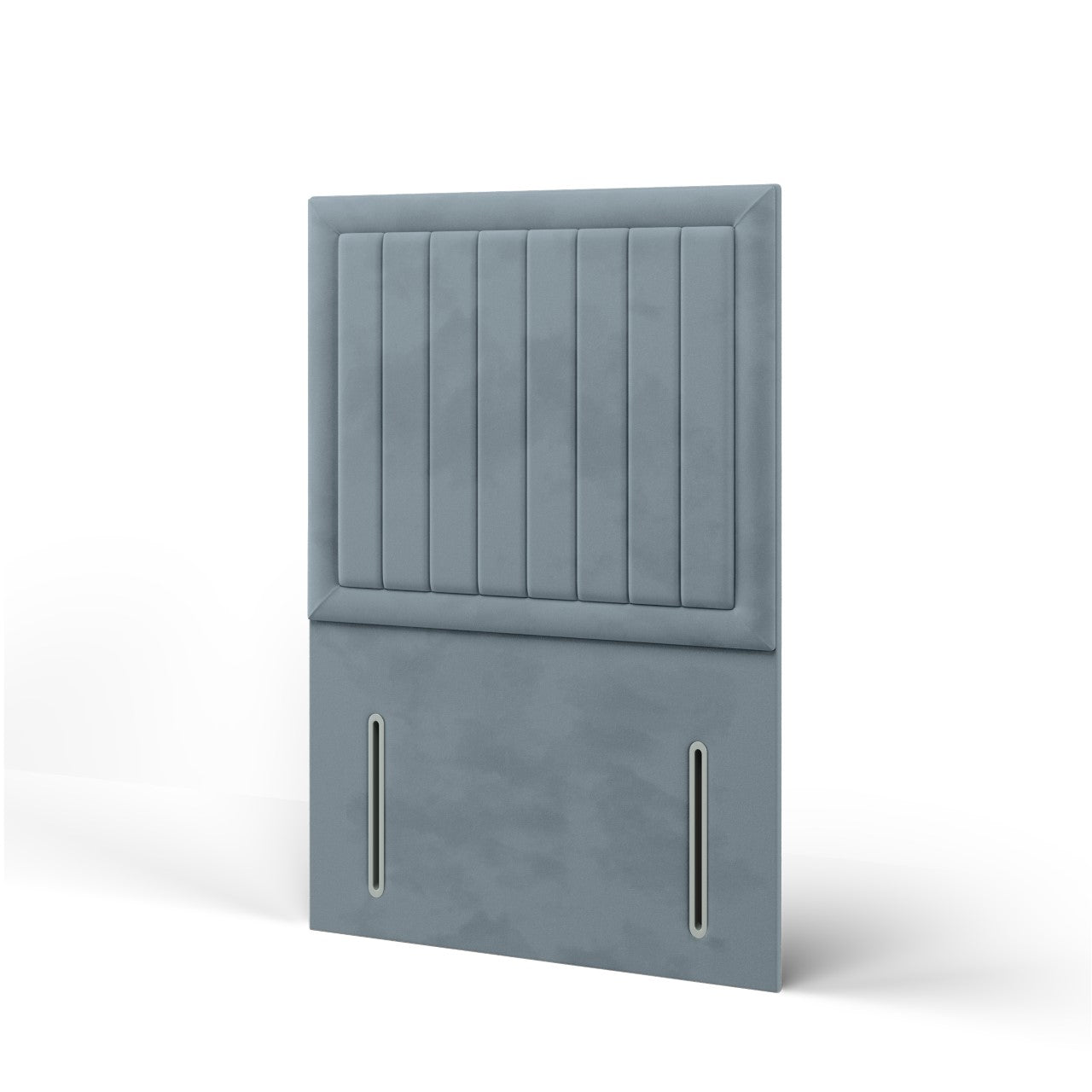 Vertical Panels Border Headboard Divan Bed