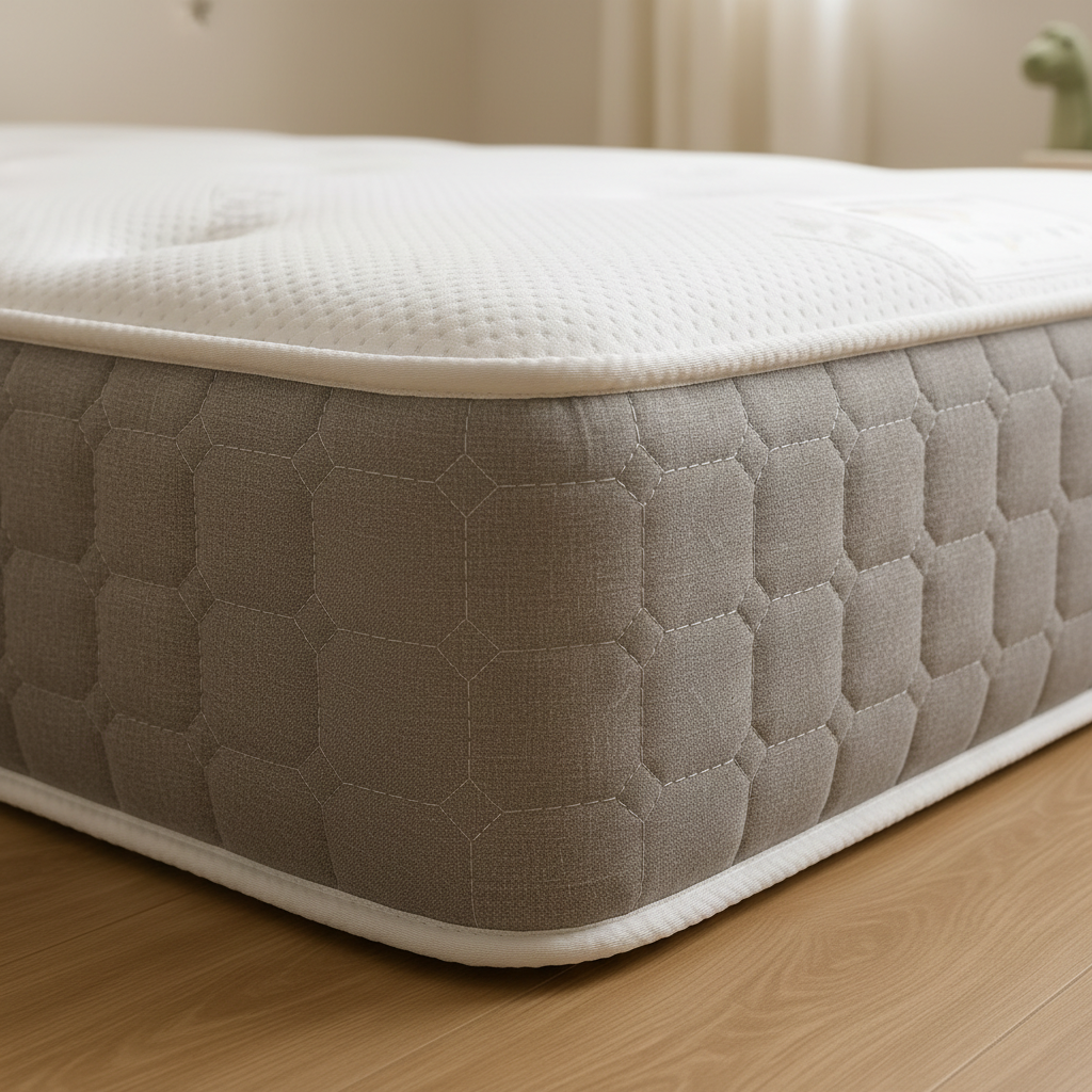 Close-up mattress side panel