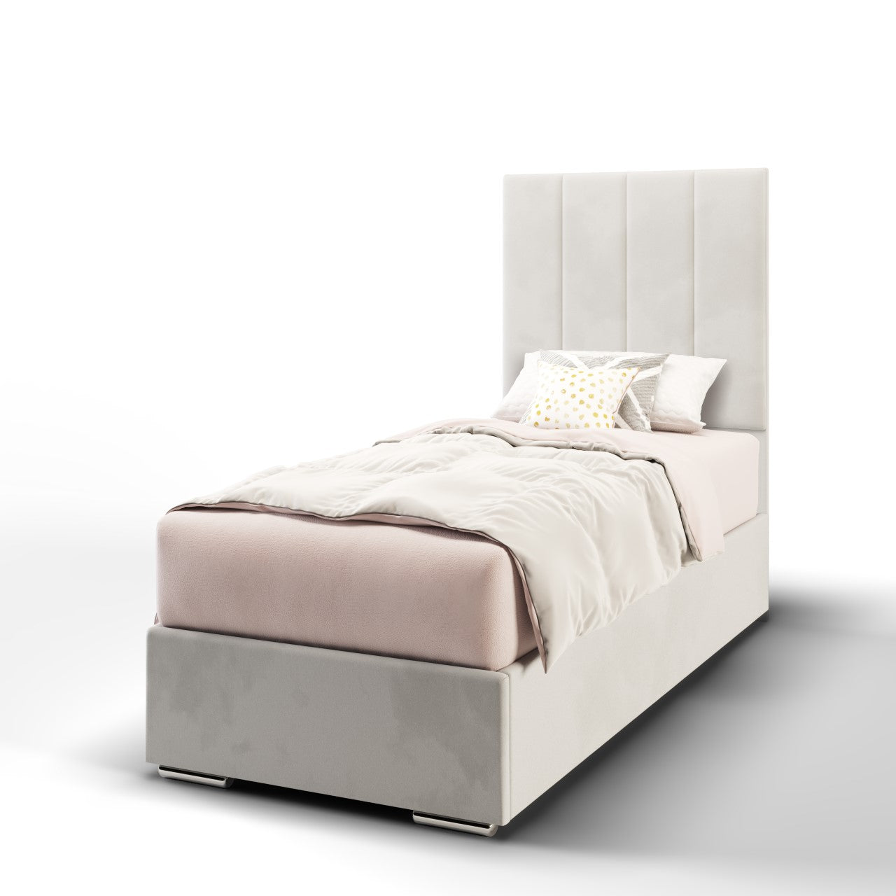 4 Panel Headboard Frame Bed