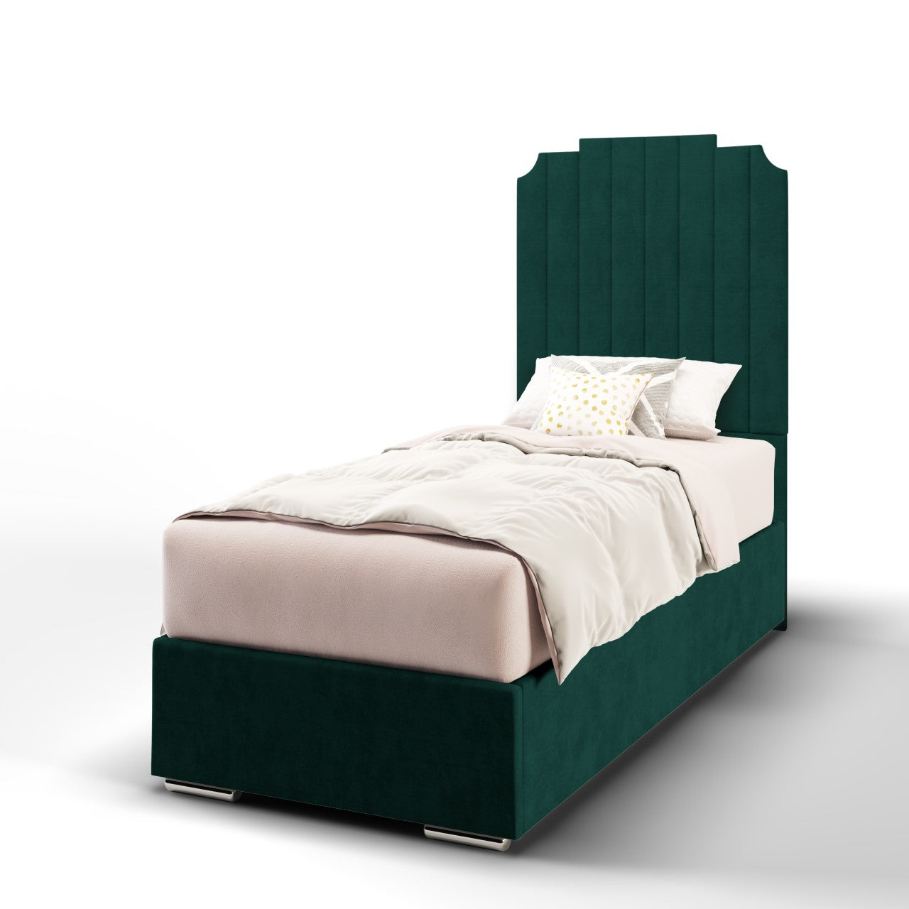 Art Deco Headboard Frame Bed
