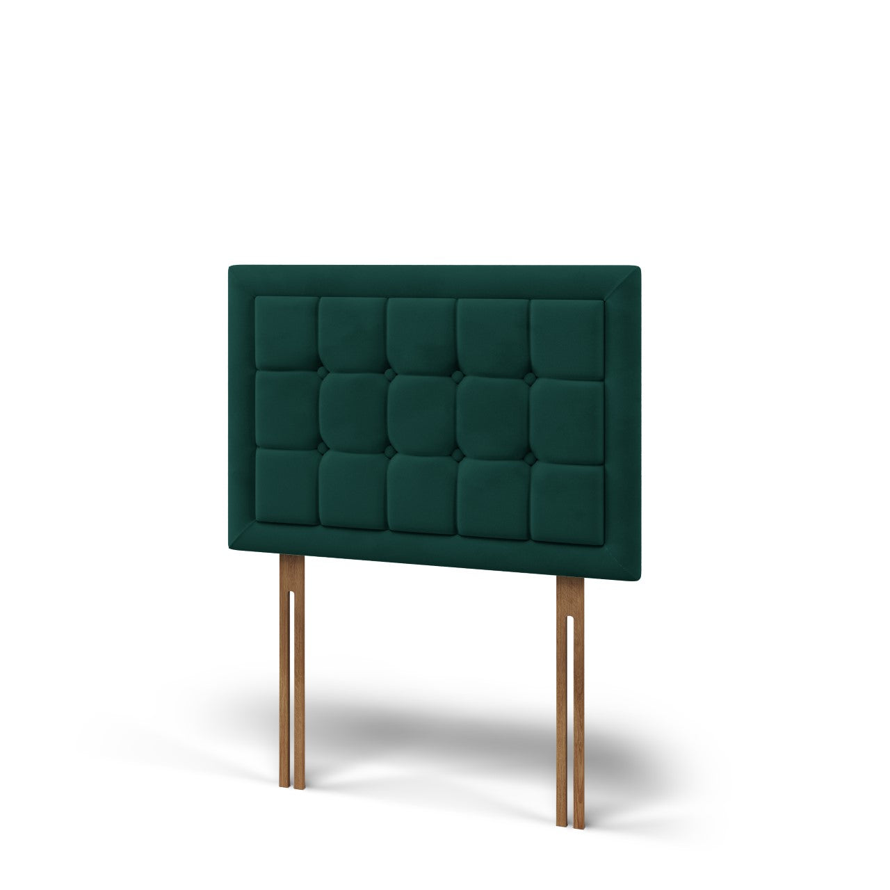 Large Cubic Border Headboard Ottoman Storage Bed