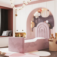 Rainbow Headboard Safety Side Rail Sleigh Bed & Footend