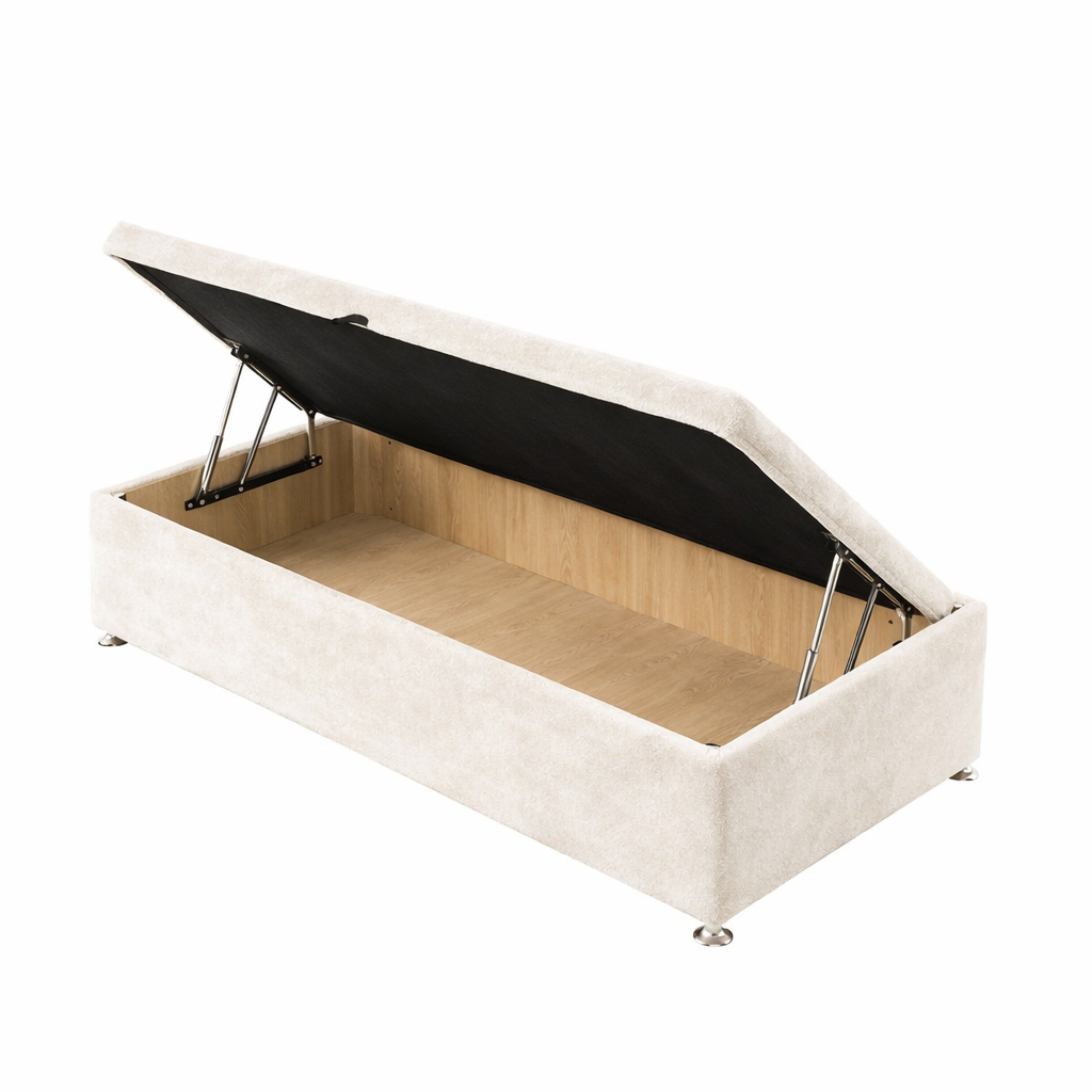 Luxury Platform Top Ottoman Storage Bed