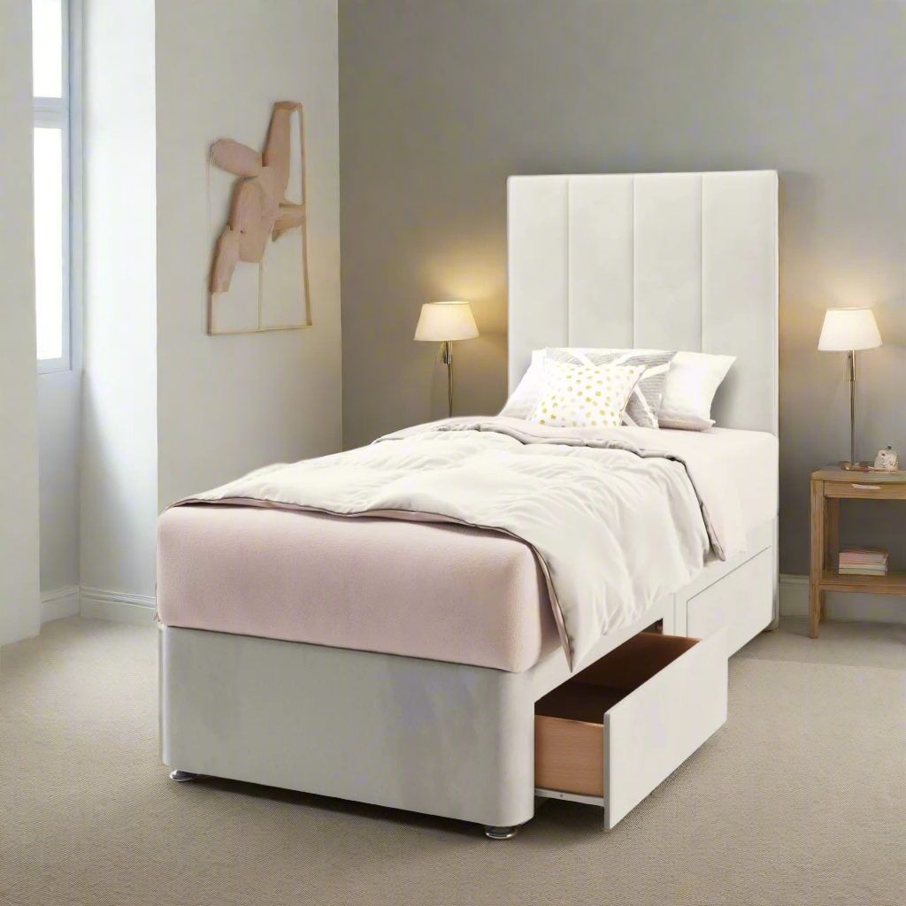 4 Panel Headboard Divan Bed