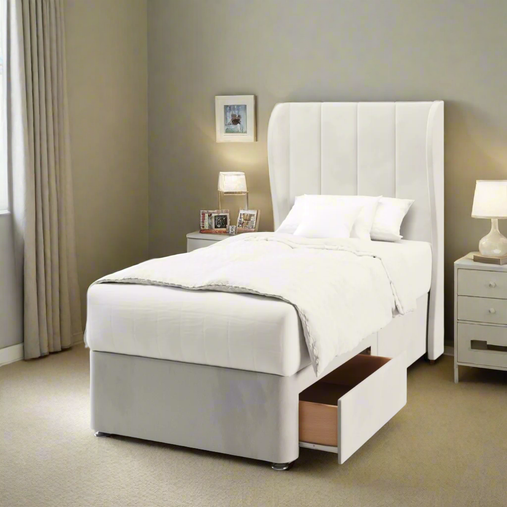 4 Panel Headboard Divan Bed