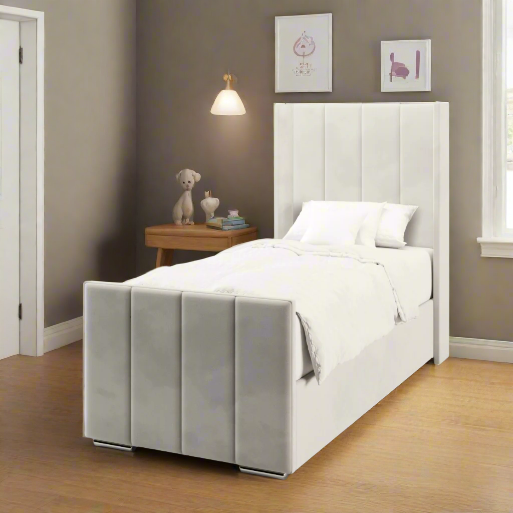 4 Panel Ottoman Storage Side Lift Bed & Footend
