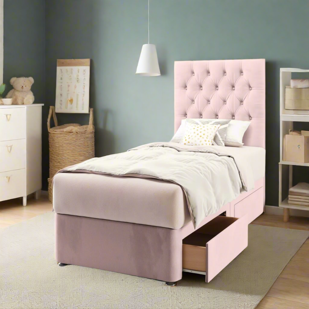 Chesterfield Headboard Divan Bed