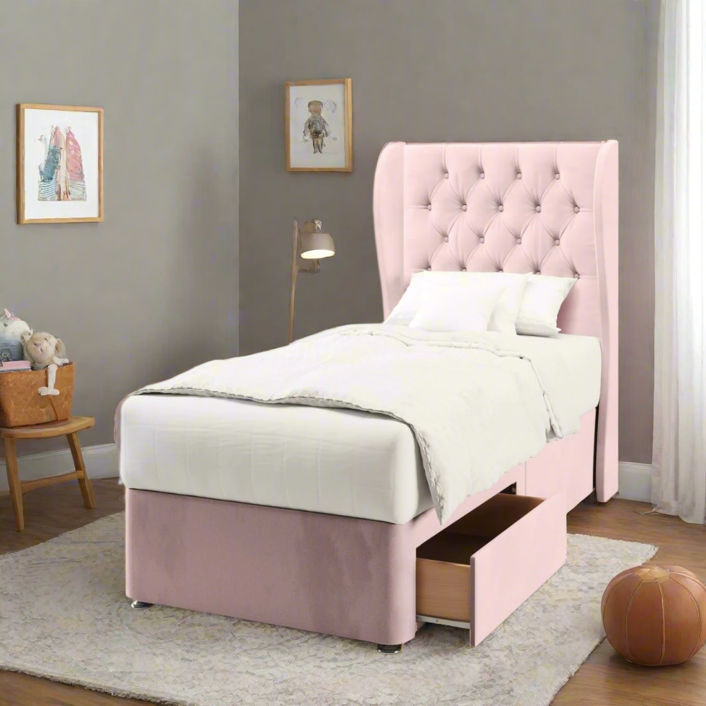Chesterfield Headboard Divan Bed