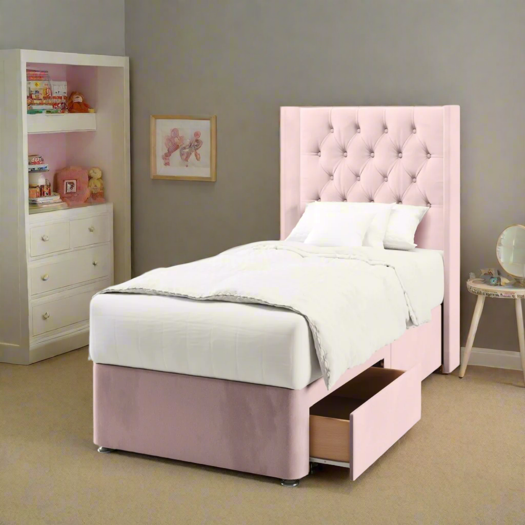 Chesterfield Headboard Divan Bed