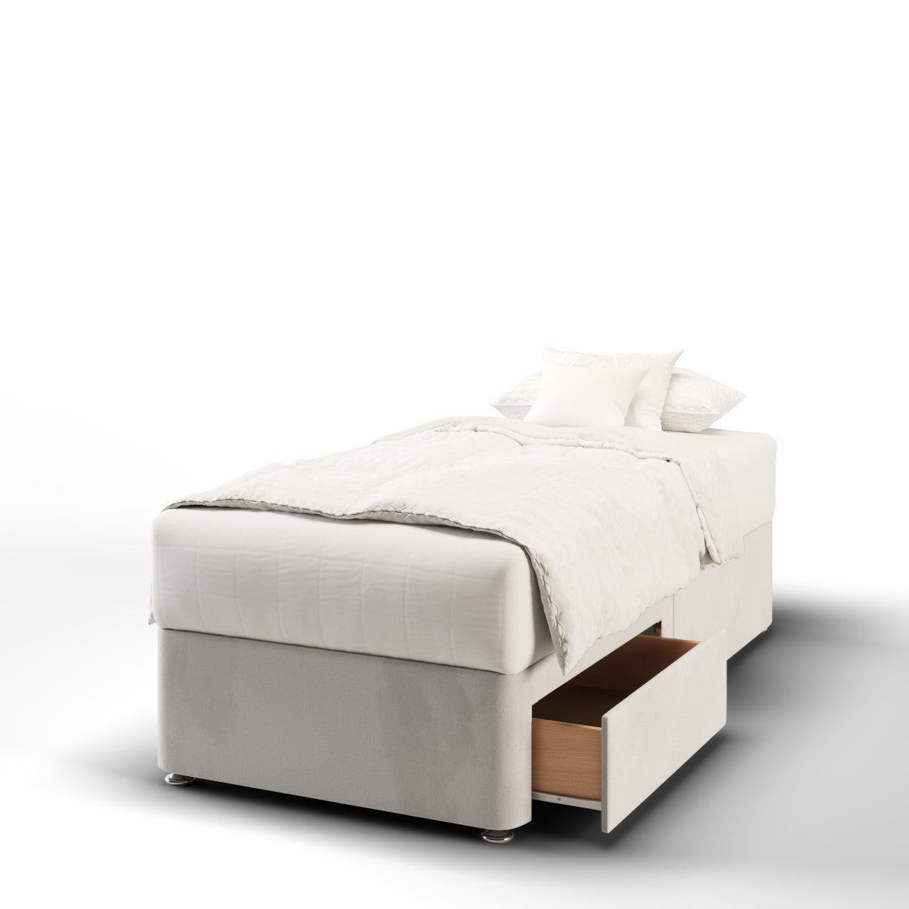 4 Panel Headboard Divan Bed