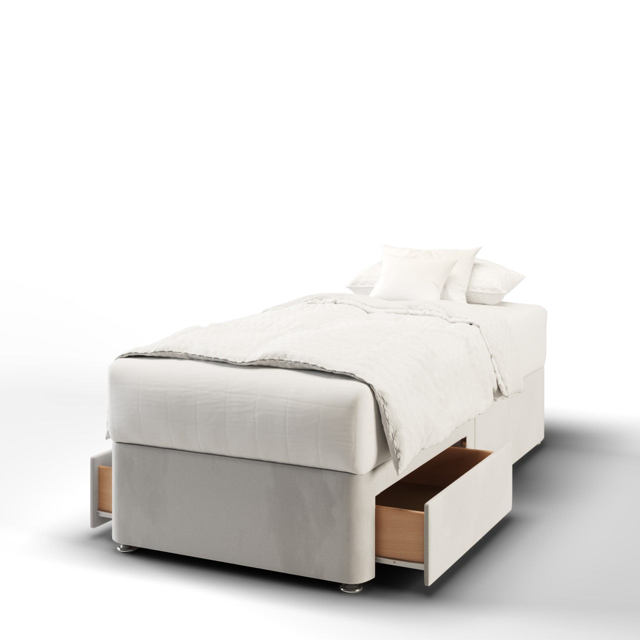 4 Panel Headboard Divan Bed