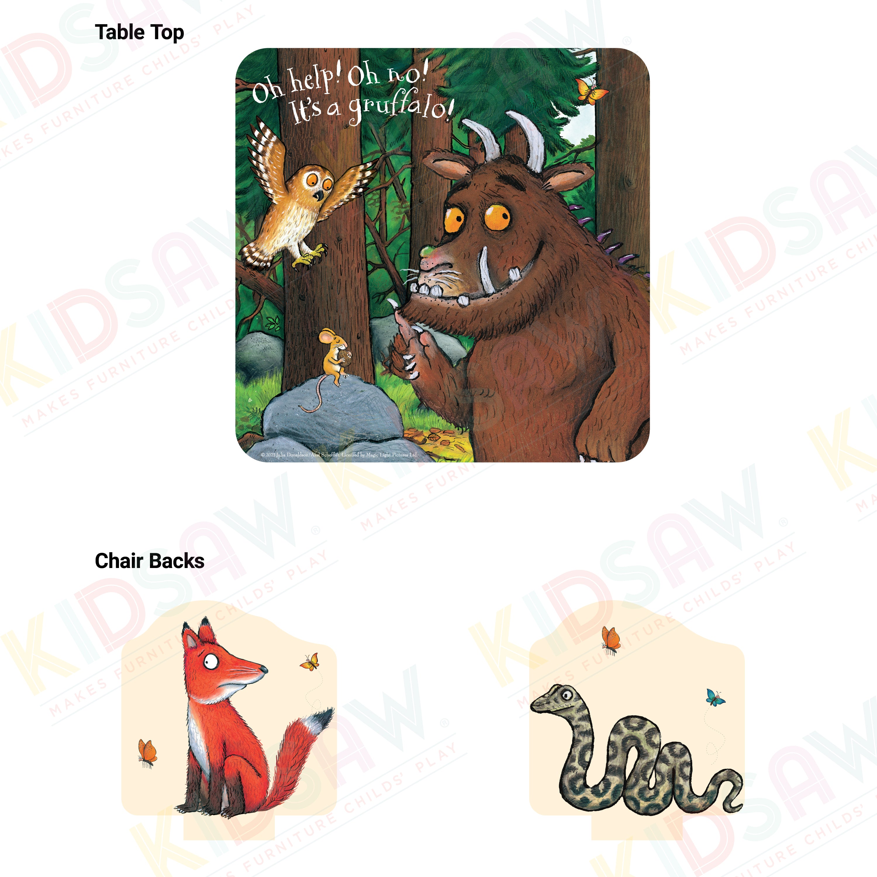 Gruffalo Toddler Bed & Furniture Bundle