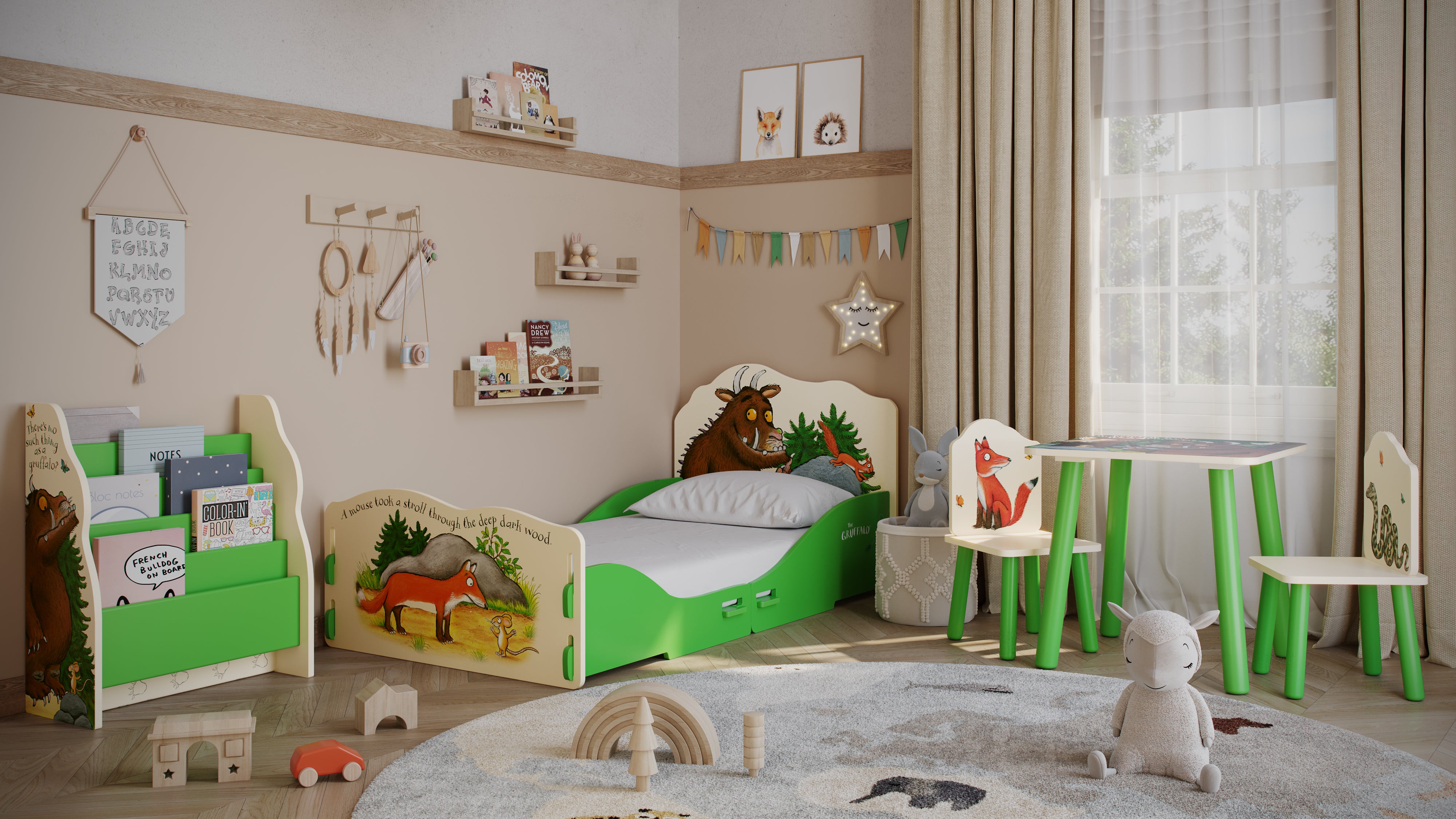 Gruffalo Toddler Bed & Furniture Bundle