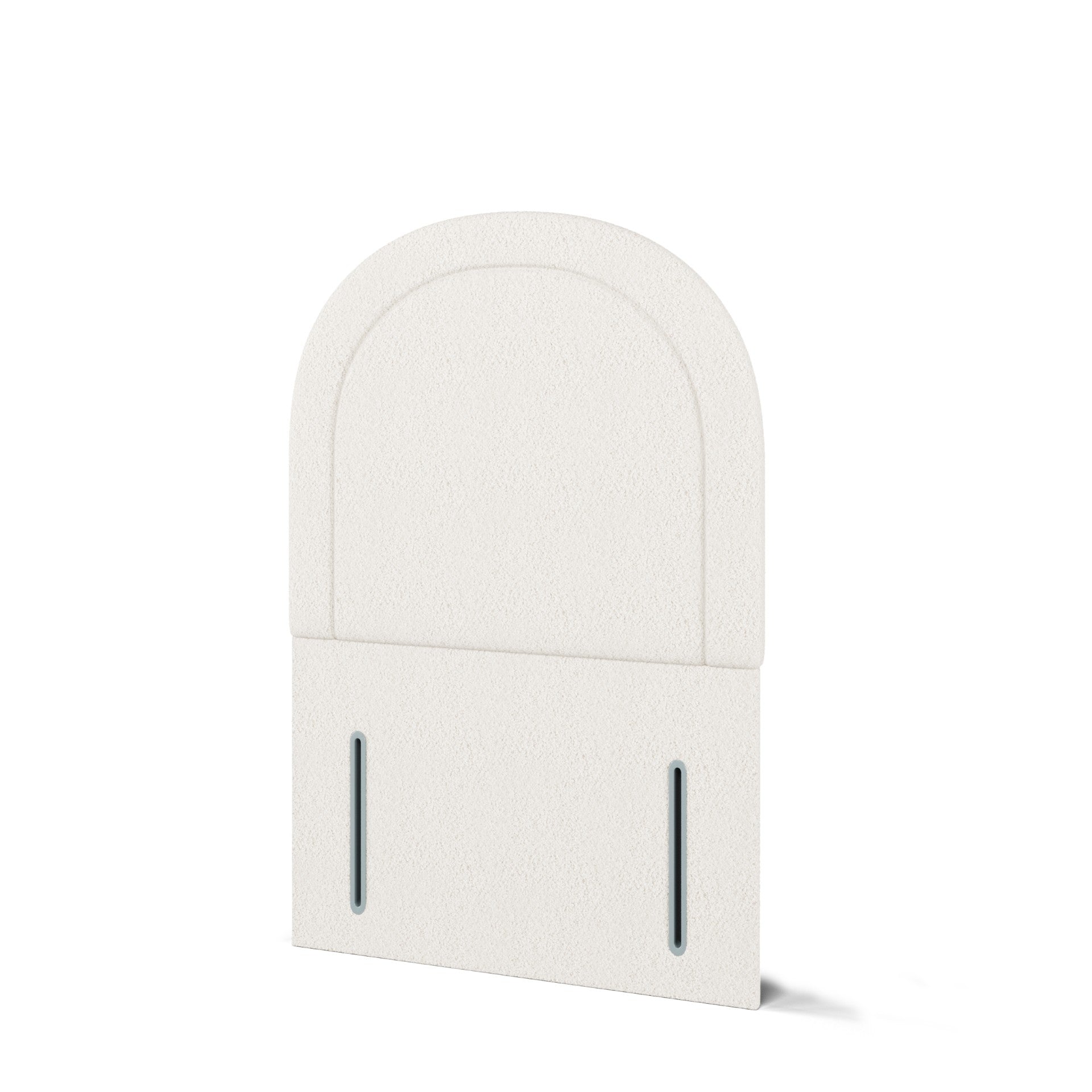 Arched Border Headboard Ottoman Storage Bed