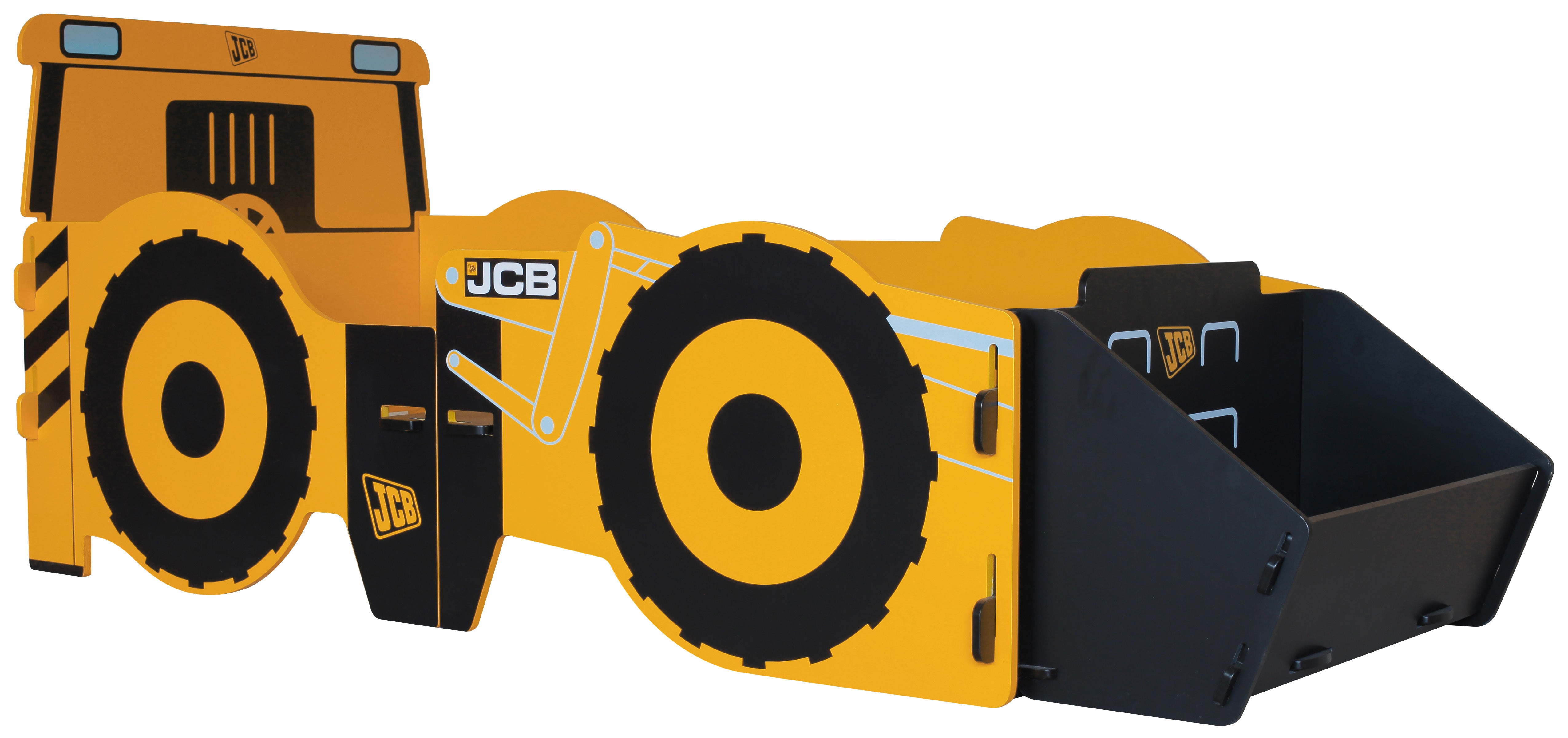 JCB Construction Junior Single Bed