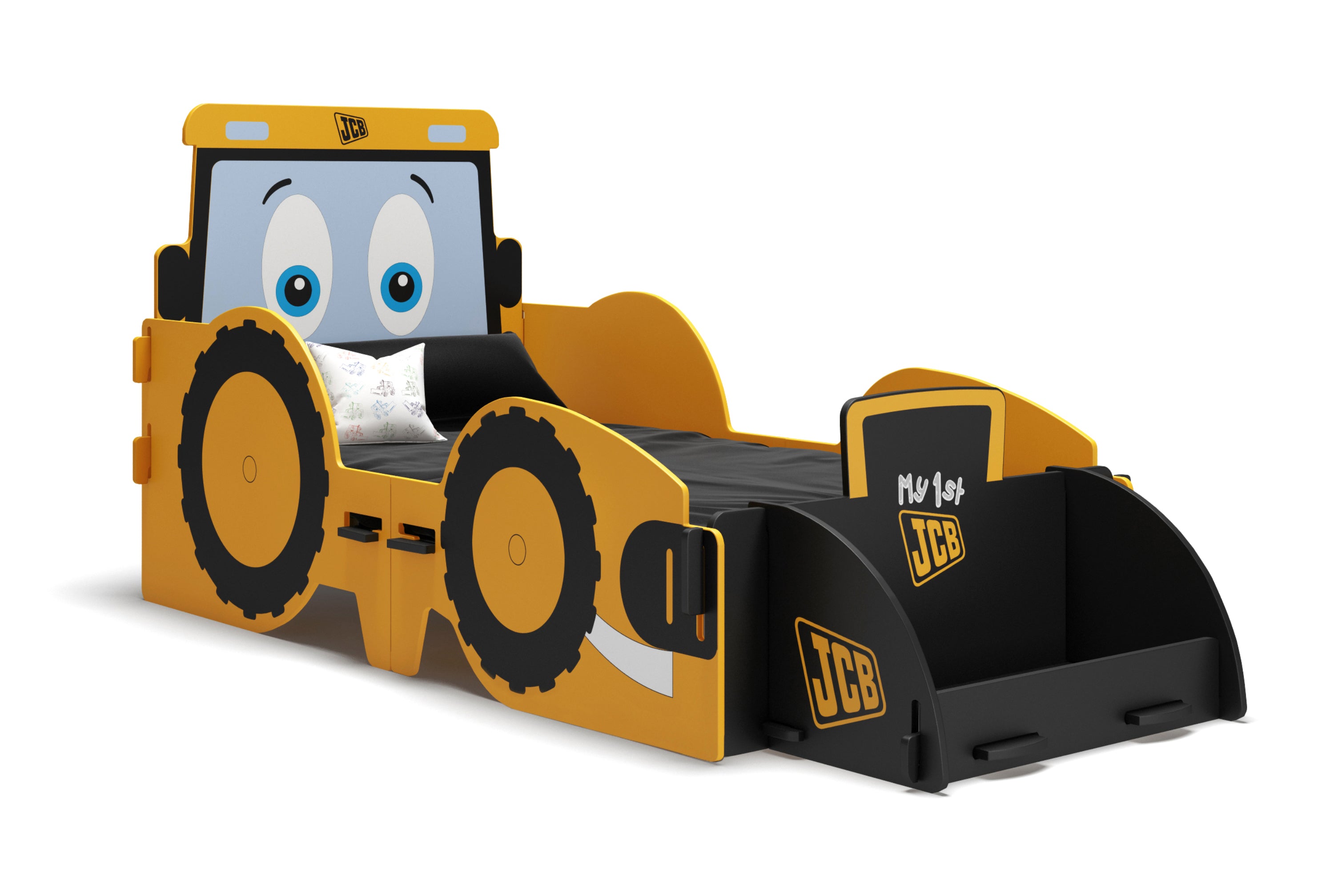 JCB Construction Junior Toddler Bed