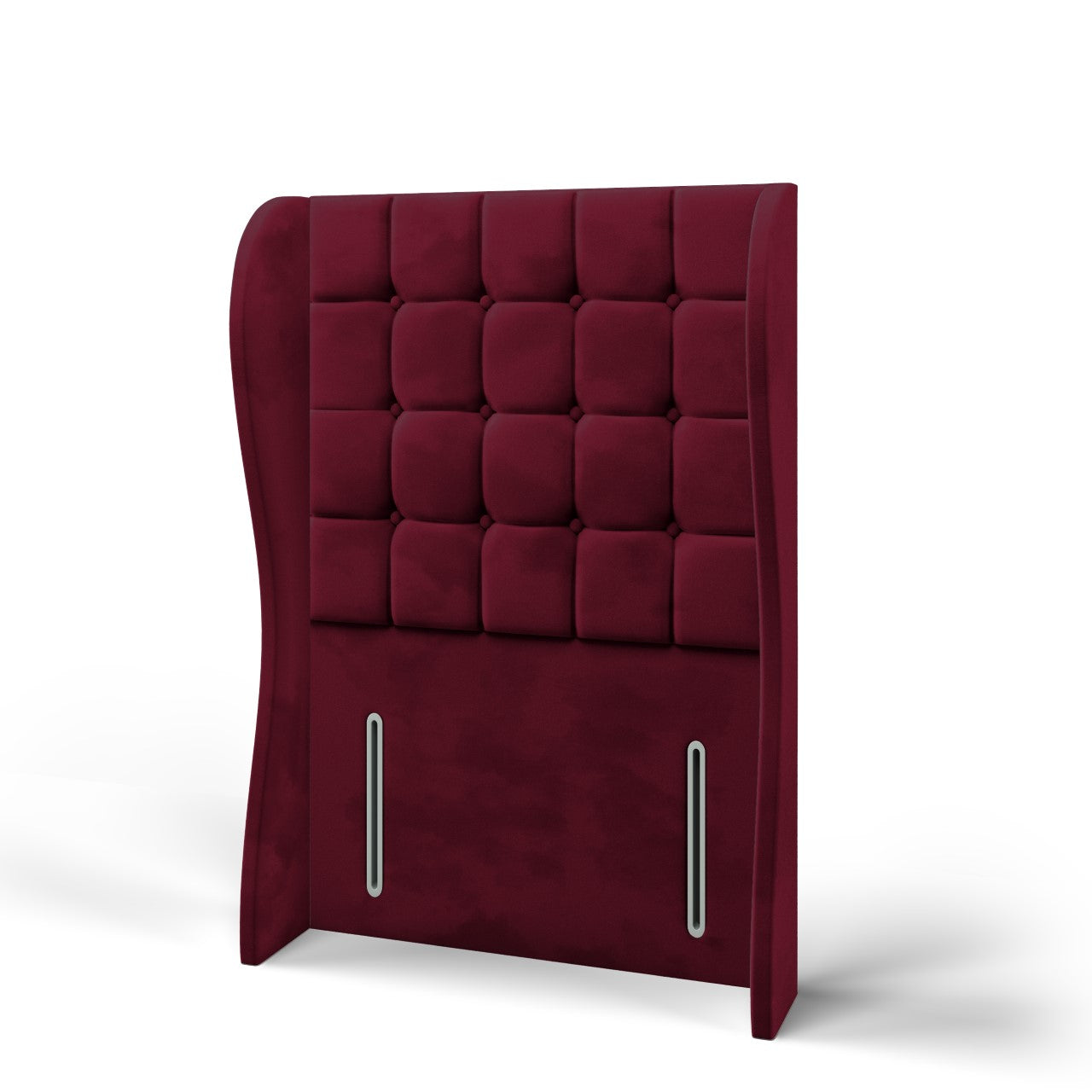 Large Cubic Headboard Ottoman Storage Bed