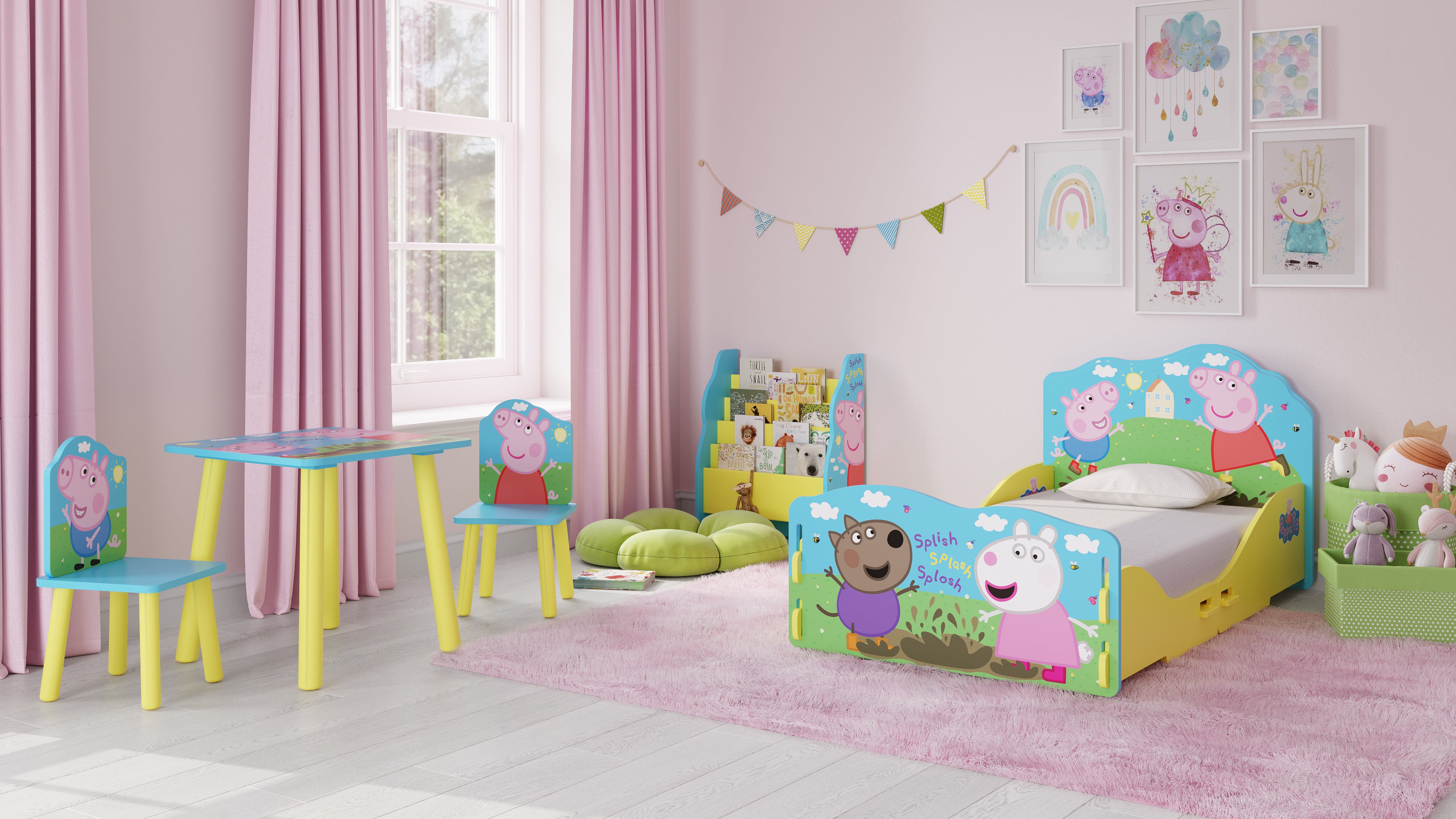 Peppa pig toddler bed smyths online