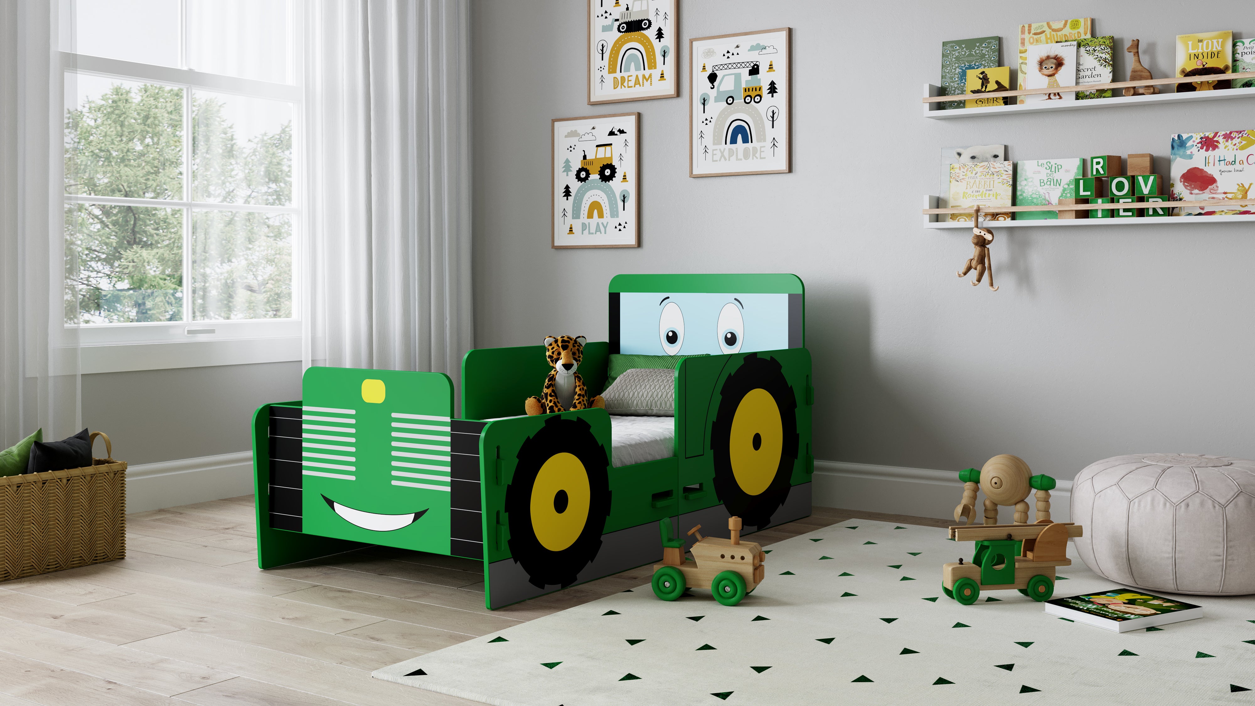 Tractor Junior Toddler Bed