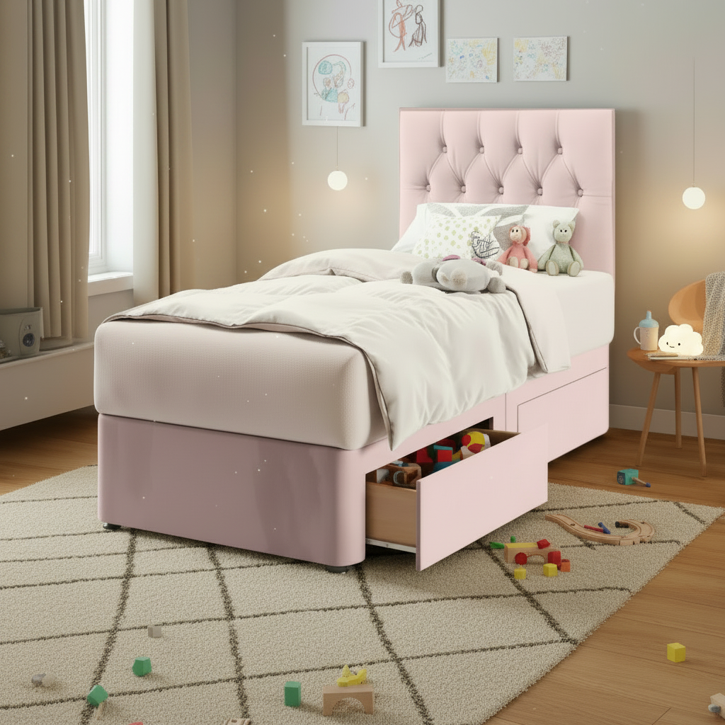 Chesterfield Headboard - Closer