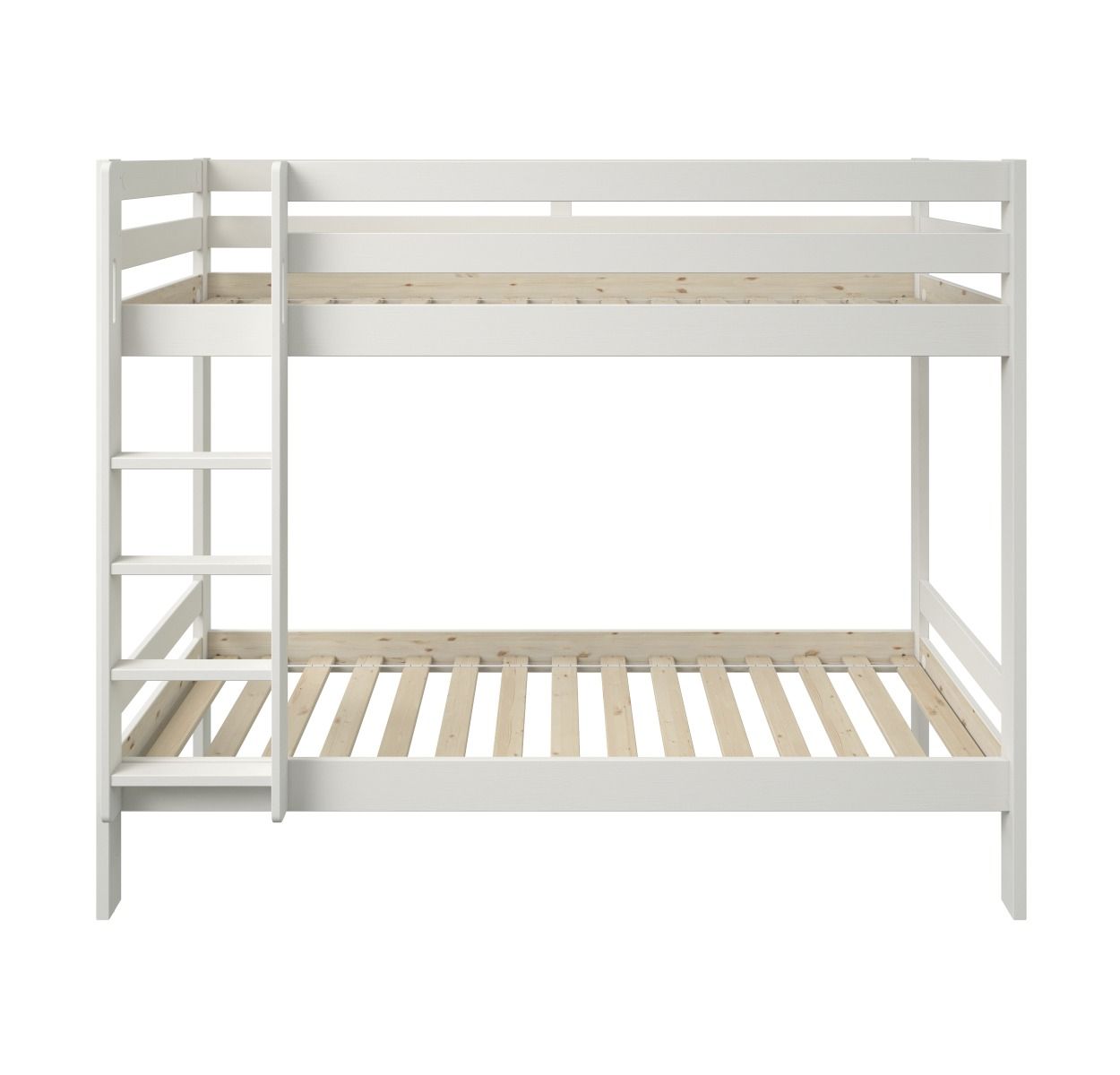 Noomi Nora Solid Wood White Shorty Bunk Bed