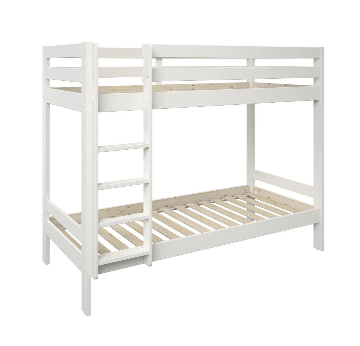 Noomi Nora Solid Wood White Shorty Bunk Bed