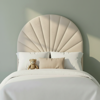 Half Moon Headboard - 7 Lines Clock Positions