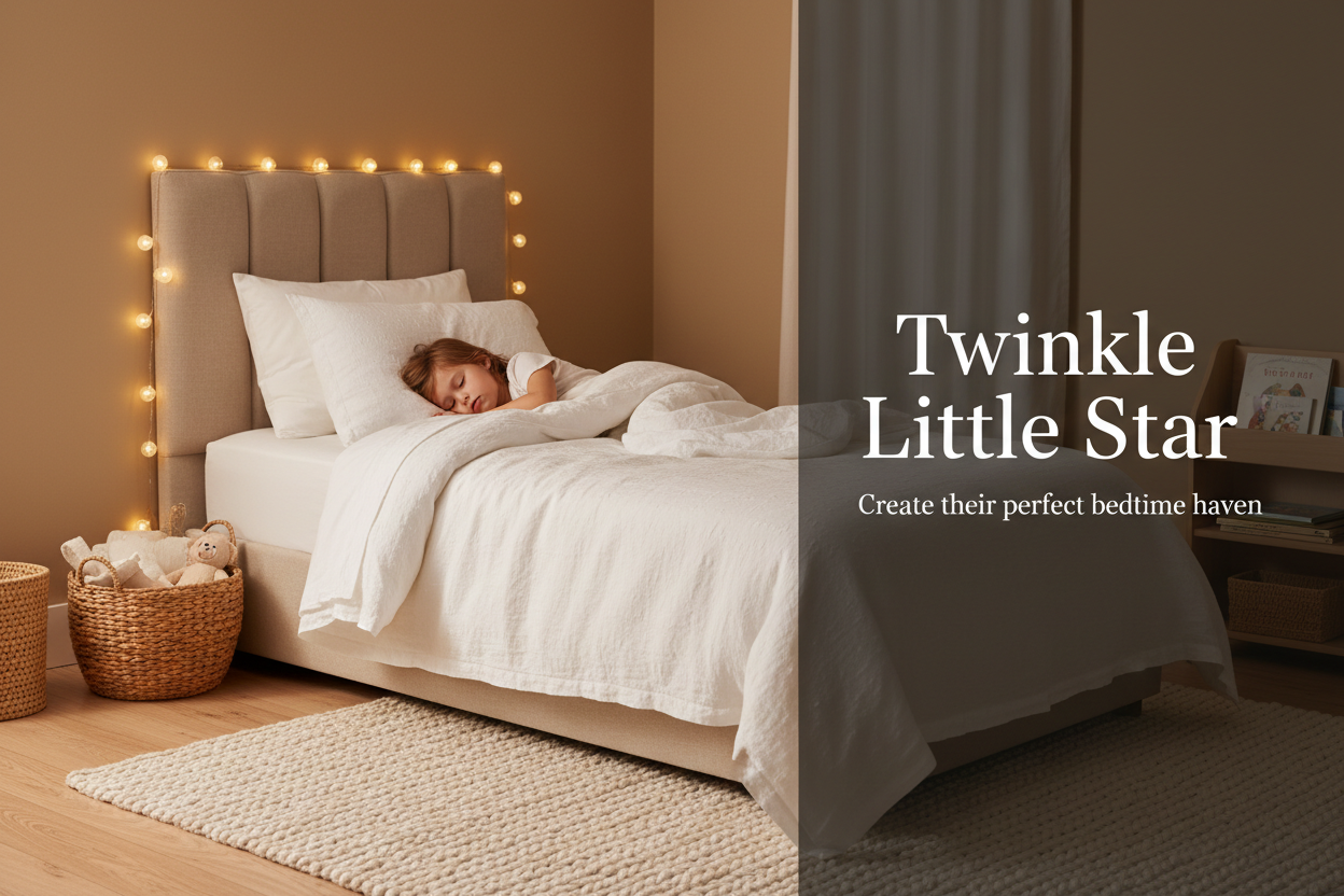 Twinkle Little Star hero image with text overlay