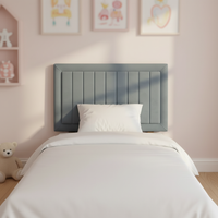Vertical Panels Border Headboard - No Bed Base