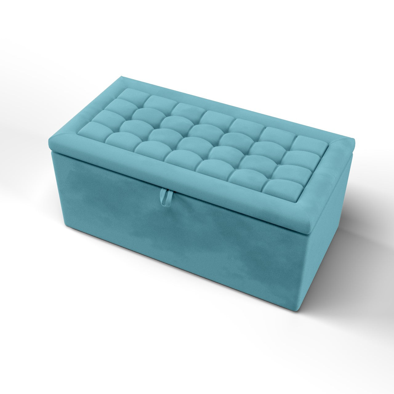 Small Cubic Border Bespoke Fabric Ottoman Storage Blanket Toy Box