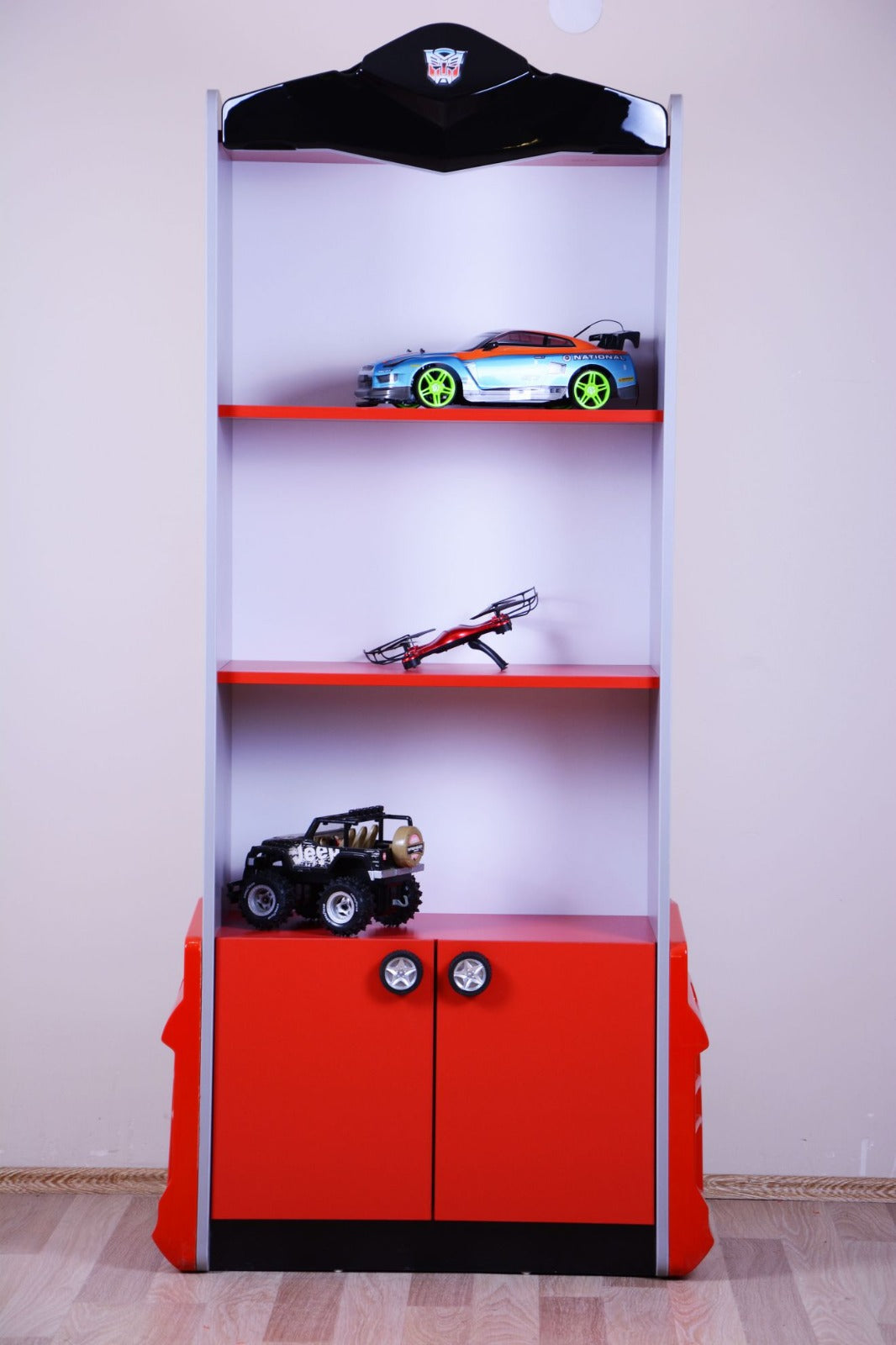 Red Racing Car Themed Furniture Set