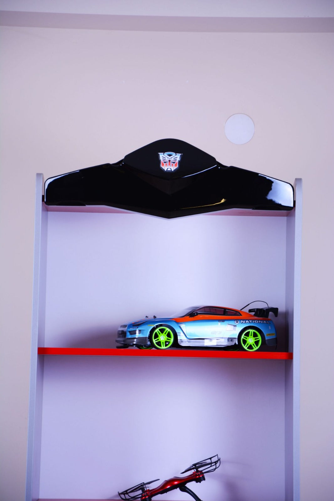 Red Racing Car Themed Bookcase