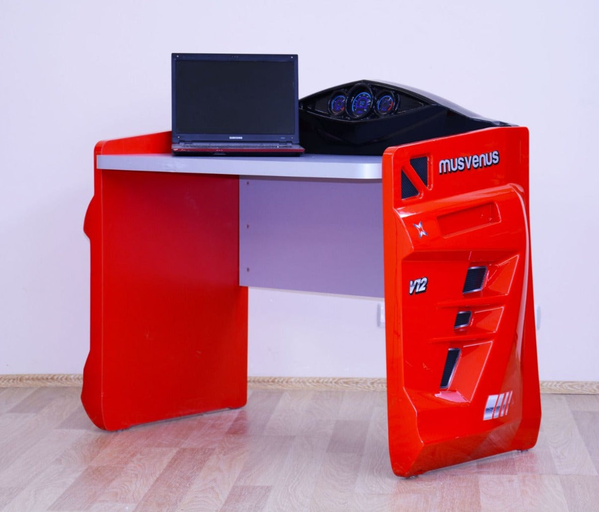 Red Racing Car Themed Desk