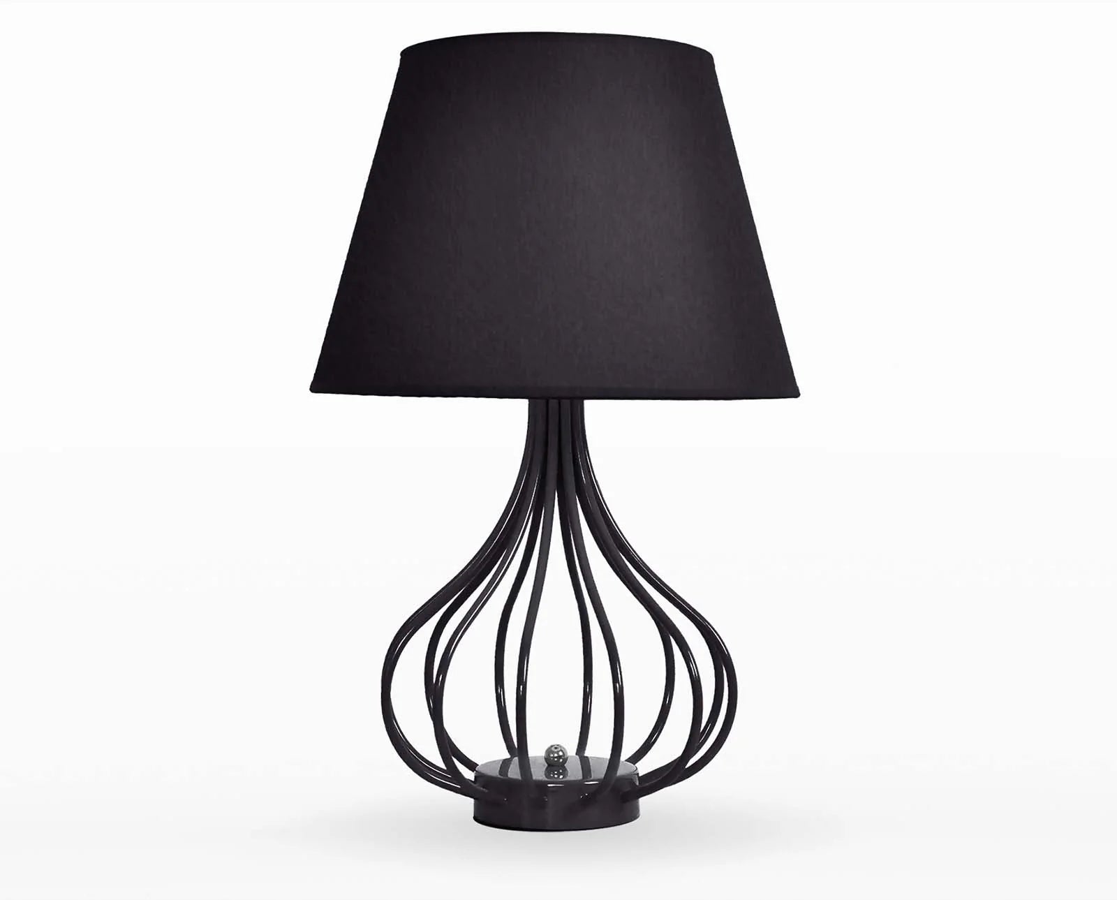 Tulip Black Table Lamp