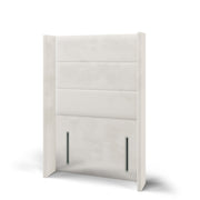 Horizontal Panels Straight Wing Headboard