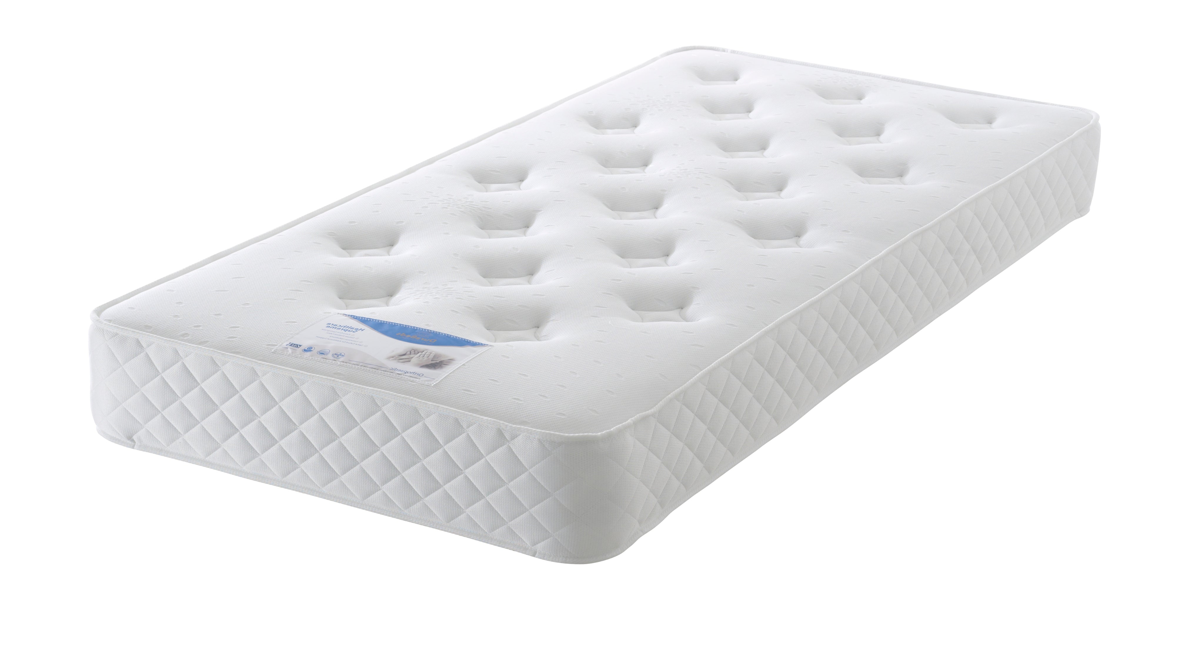 Houston Luxury Open Coil Spring Classic Orthopaedic Backcare Mattress