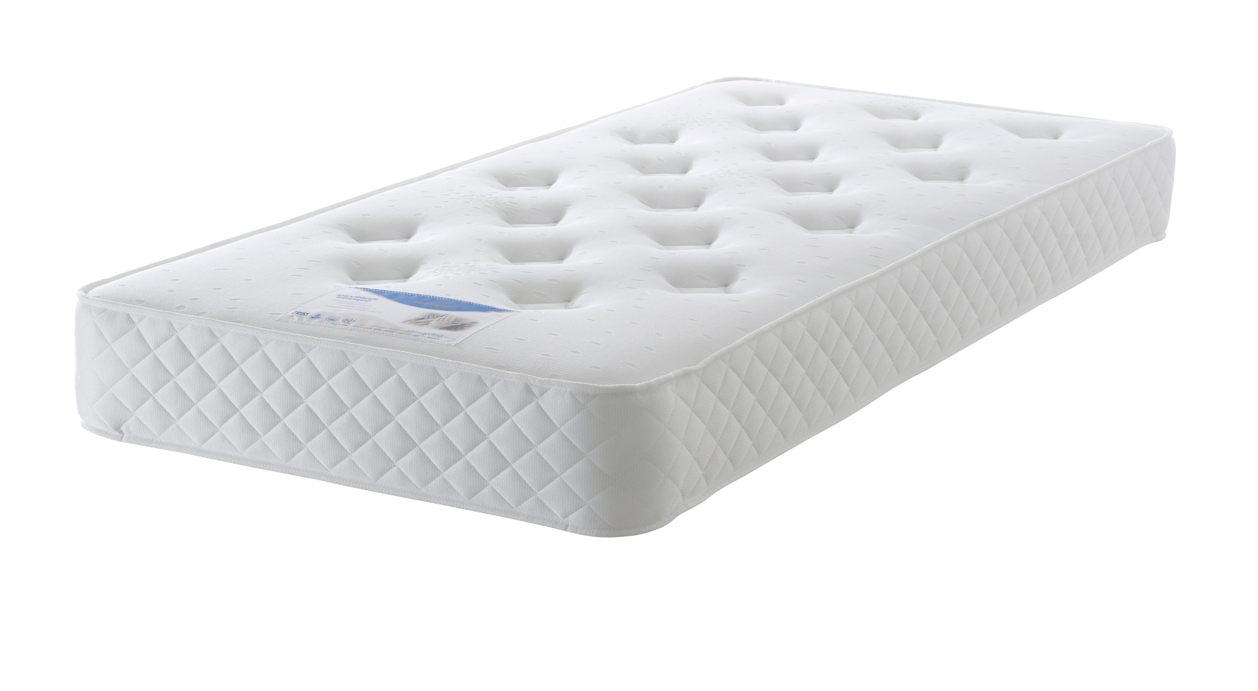 Houston Luxury Open Coil Spring Classic Orthopaedic Backcare Mattress