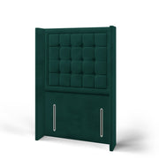 Large Cubic Border Straight Wing Headboard